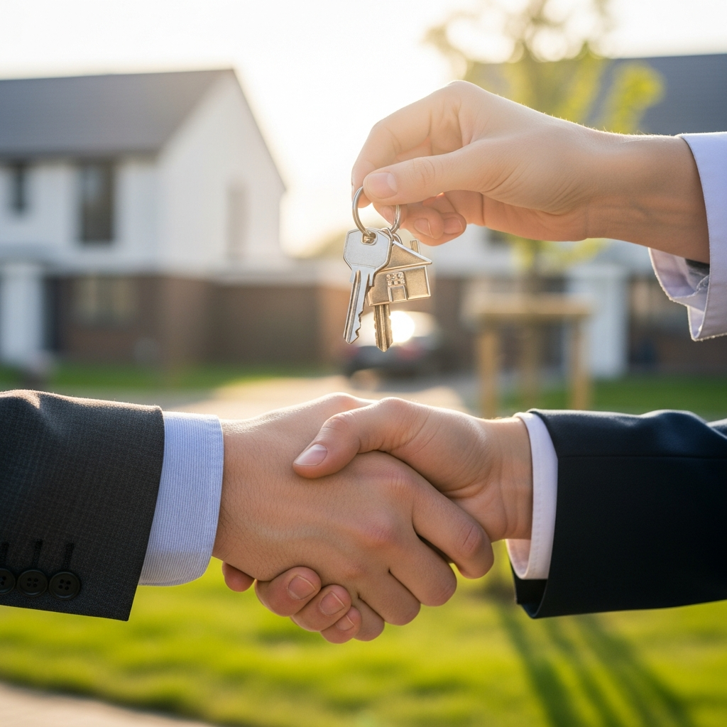 Keys to a new house