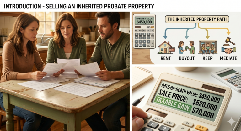 What to do when you inherit a house with a sibling